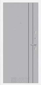 Дверь Роял, 10 - Серый рельеф софт