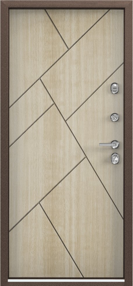 Дверь Цербер 3К Горизонт Венге(Сменная панель), 13-Капучино