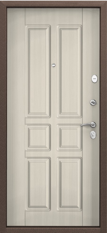 Дверь Цербер 3К Нео Венге(Сменная панель), 9-Бьянко