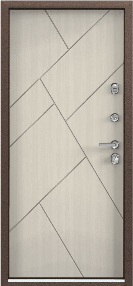Дверь Цербер 3К Нео Венге(Сменная панель), 13-Бьянко