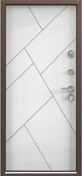 Дверь Цербер 3К Нео Венге(Сменная панель), 13-Белый